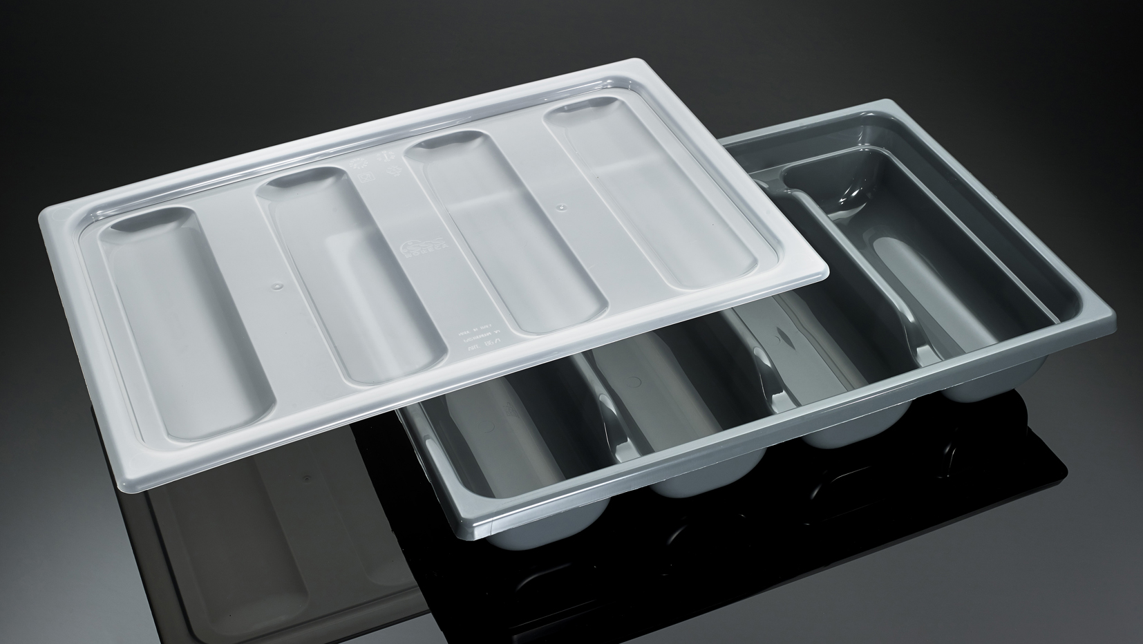 Lid only to fit Stackable Cutlery Tray GN 1/1 Cutlery Holder