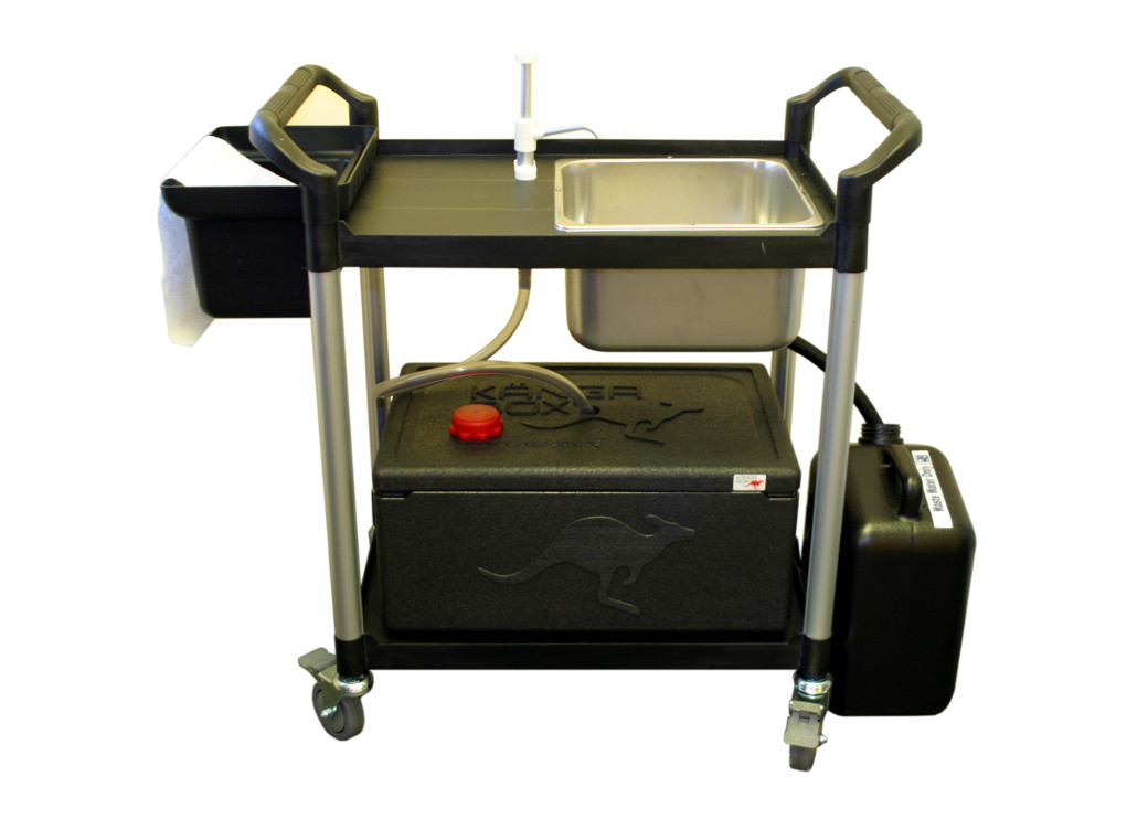 Portable Hot Washing Up Unit 23 Lts Sinks Mobile Vpwup 23LTS Assy