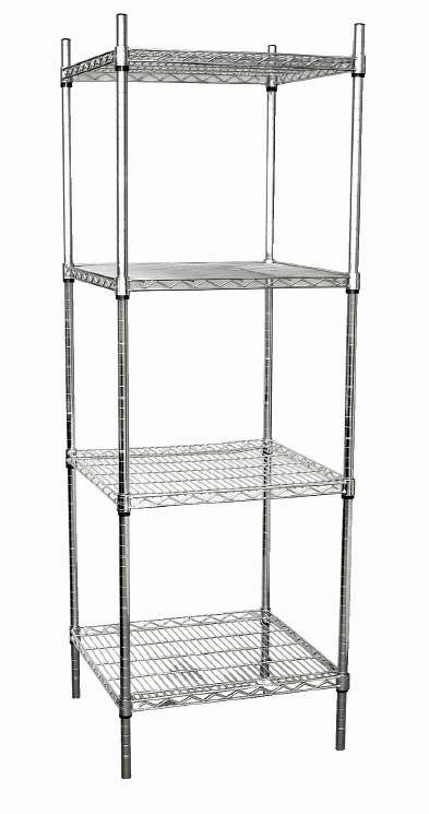 Four Tier Wire Tower Unit 610x610mm