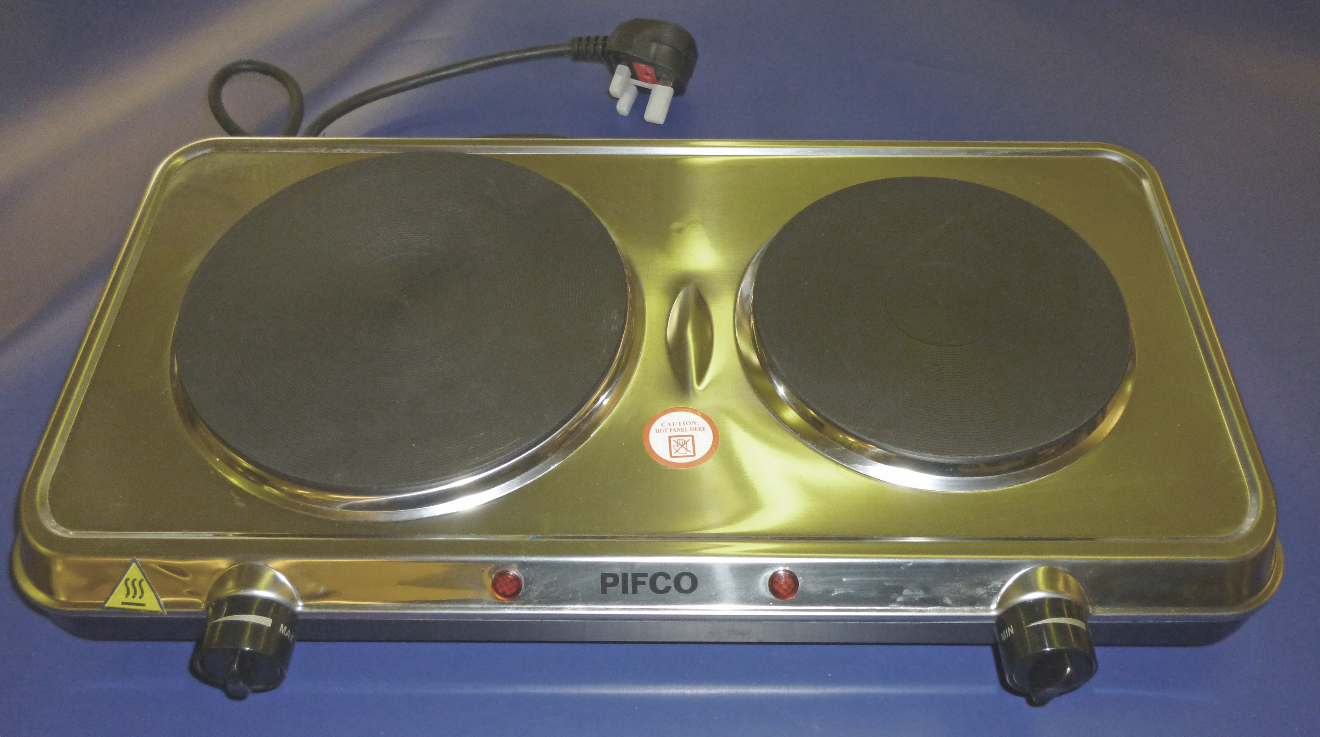 Pifco Double Boiling Ring 240volts. Stainless Steel
