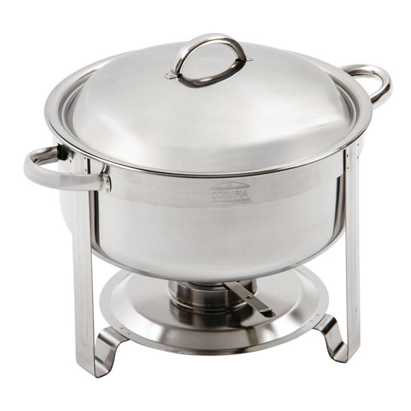 On Net Catering Equipment Ltd Chafing Dish Round 7 5 Litre Vienna Rcb063