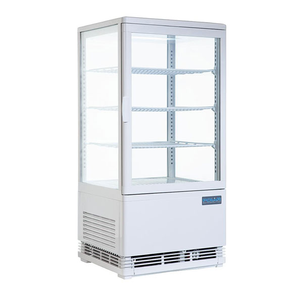 White Polar Display Refrigeration 910mm(h) x 430mm(w) x 390mm(d)