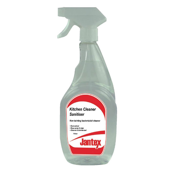 Cleaner Sanitiser spray for hard surfaces