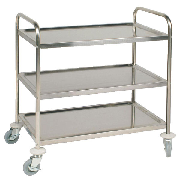 Three tier Catering Trolley 860x535x930mm