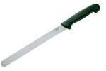 Slicer (Serrated) 10" Blade. Black Nylon Handle.