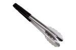 Colour Coded Serving Tong Black Handle. Size: 290mm
