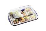 Cooling Bowls And Trays Cooling Display Tray & Cover 5 piece tray and cover set.