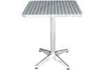 Bistro Table Square  Stainless St. (tables)