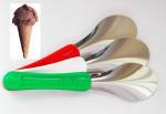 Ice Cream Scoop Gelato Style Stainless Steel Plastic Handle