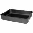 Anodised Aluminium Roasting Dish 370 x 265 x 70 mm deep.