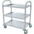 Powder-Coated Mild Steel Trolley - 3 Tier