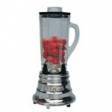 Retro Cool Chrome & Glass Jug Kitchen Blender - 1.2 Litre Capacity
