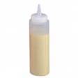 12oz Squeeze Sauce Bottles Clear