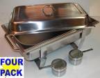 Chafing Dish  GN 1/1 GEL  Set four pack