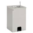 Portable Mains Electric Hot Hand Wash all St Steel cupboard design 25 lts. Foot Pump Ope
