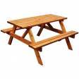 6 Seater Bench Table