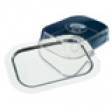 Rectangular Tray. (Stainless Steel with Cover, 42 x 31 x 9cm)