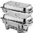 Gel Fuel Chafing Set two pack