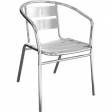 Aluminium Bistro style chairs PACK OF 4