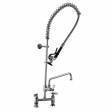 Pre-rinse spray unit complete with pot filler
