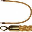 Gold Twist Barrier Rope