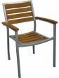 AluTeak Range - Indoor / Outdoor Teak Chair Set Qty 4.