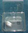 Clear Container with Lid - 100mm deep Half Size