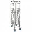 Gastronorm St Steel Racking Trolley