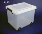 Container with wheels and lid - 60 Litres