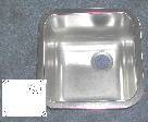 Sink 250x250x200mm. V252520 FLAT FLANGE