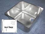 Sink 330x330x200mm V333320.TOP INSET.