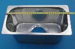 Sink basket waste / waste disposal 300x150x150  HTM 64
