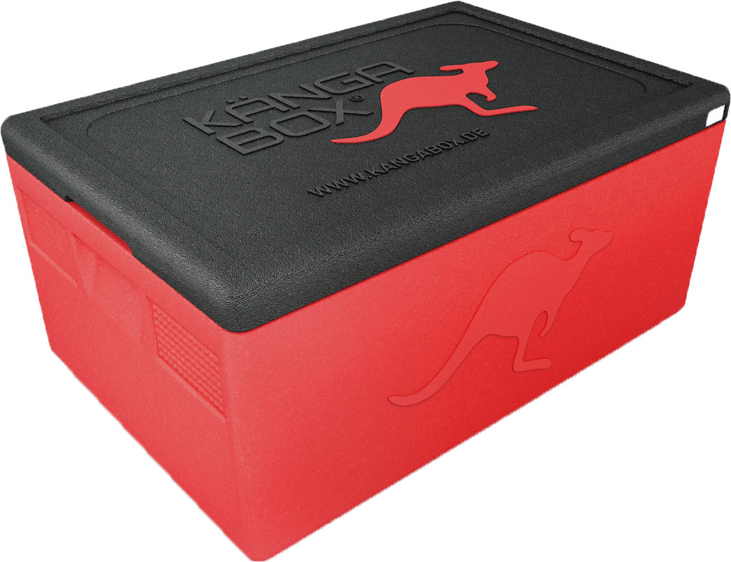 Kangabox Red 600x400 x300mm deep capacity 80lts JJ.EX