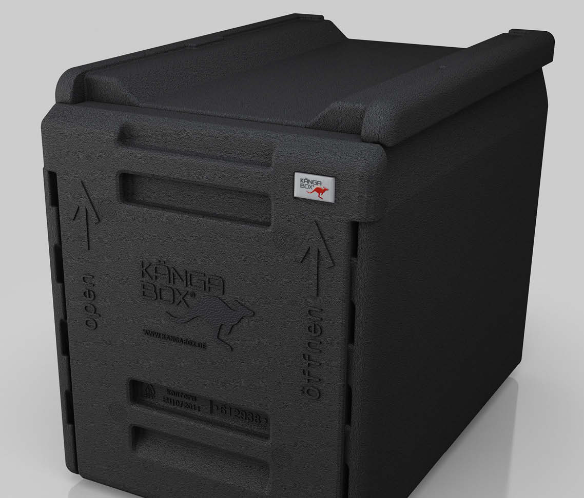 KANGABOX® Insulated 1/1 Gastronorm front-loader Themo Box Tower