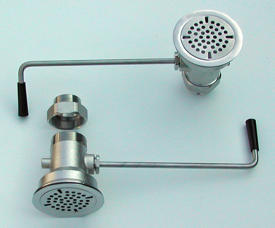 Twist Handle Waste Outlet