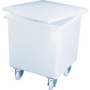 Ingredient Bins 118 lts/ 26 gal. with castors