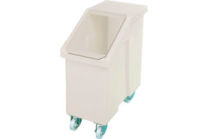 Mobile Ingredient Bins White