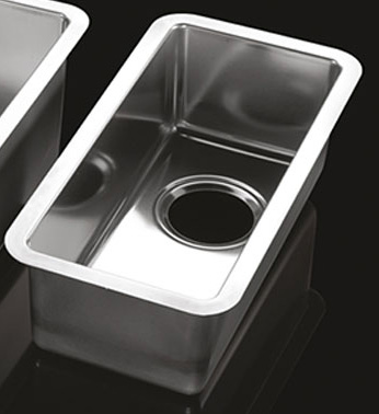 TIGHT CORNER RADIUS DESIGNER SINKS 304 STAINLESS STEEL 180 X 400