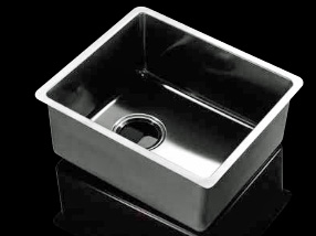 TIGHT CORNER RADIUS DESIGNER SINKS 304 STAINLESS STEEL 270 X 400