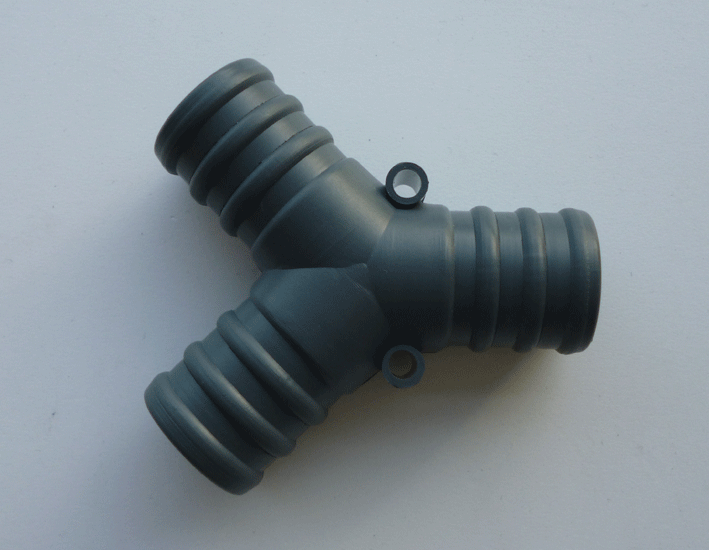 Caravan waste   Y piece for use with waste hose