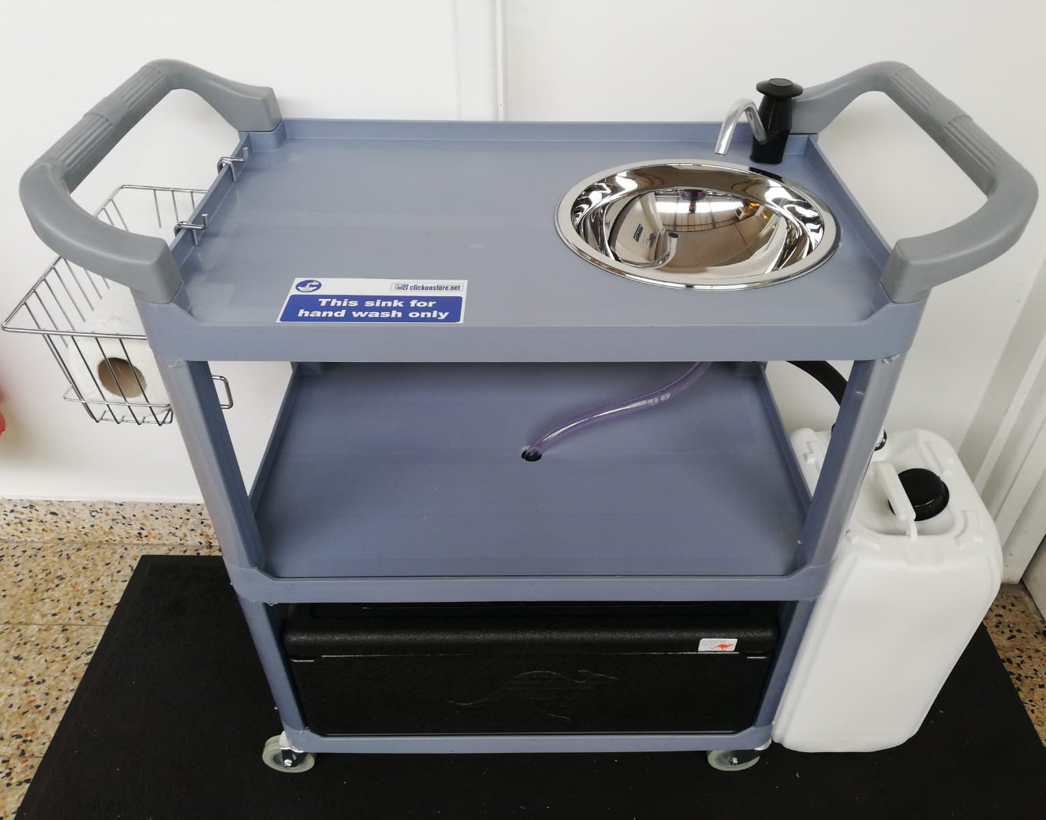 Portable Sink Hot Handwash Unit 23 Lts Mobile COVID