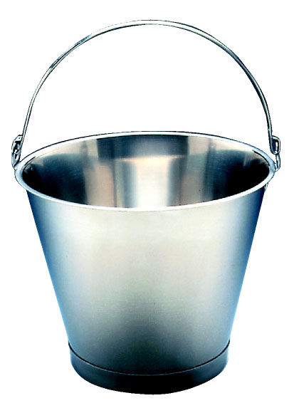 Bucket 12 lts St. Steel