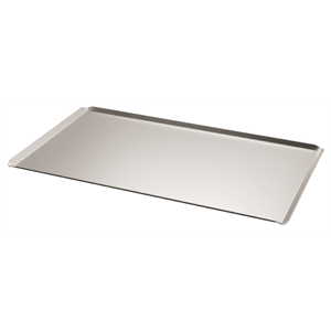 Baking Tray Solid Aluminium 600 x 400 Euronorm Inclined Lip