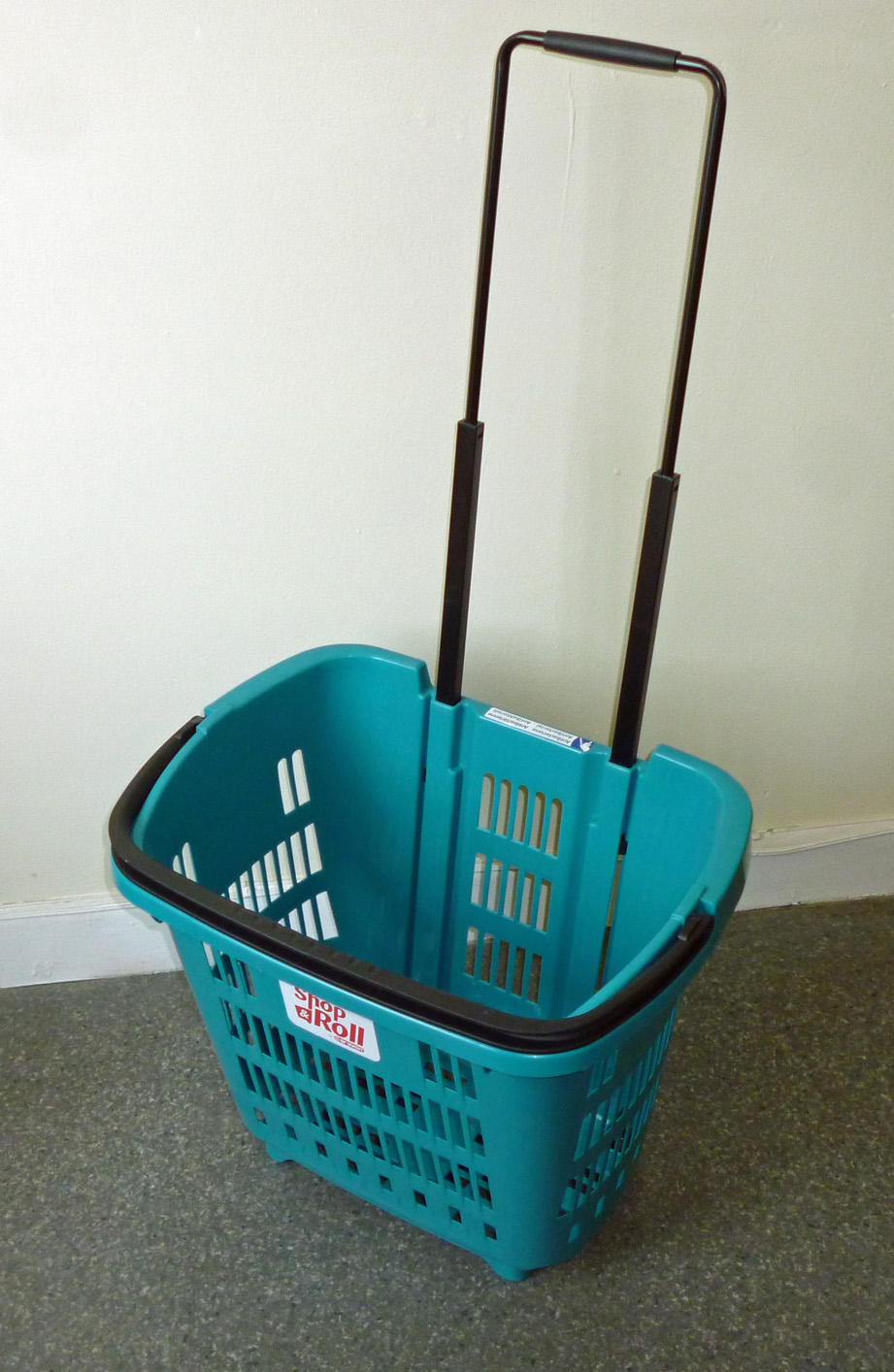 Rolling Shopping  Basket  Green, Shop and Roll