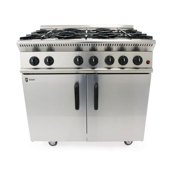 Parry 6 Burner Gas Ranges - 600 Series