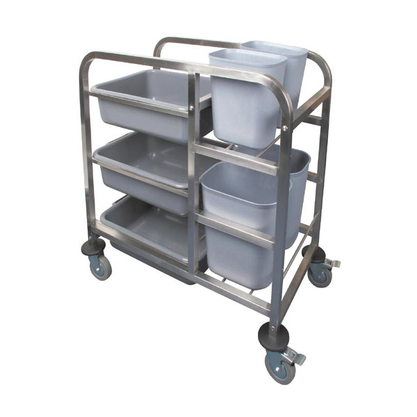 Stainless Steel Bussing Trolley