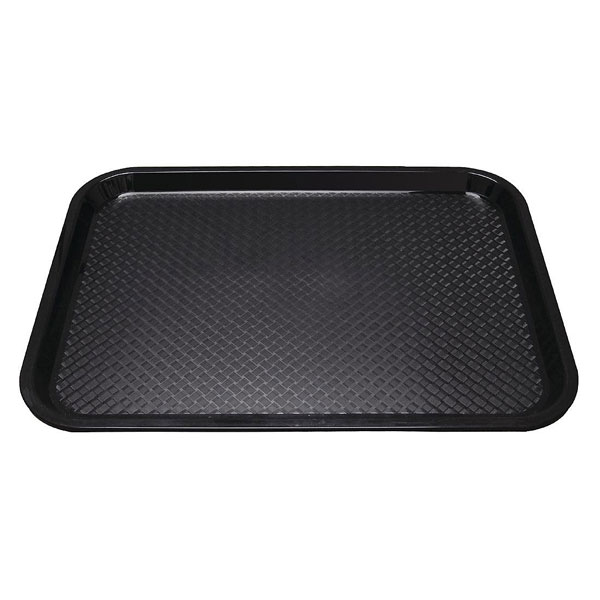 Tray Fast Food Black