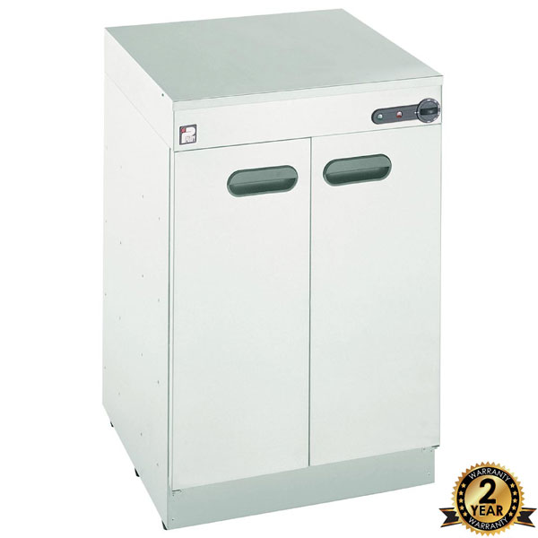 Hot Cupboard/Plate Warmer - Short Double Door Model