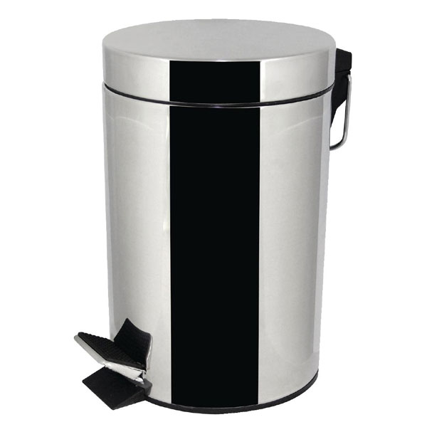 Stainless Steel 3 litre Pedal Bin.