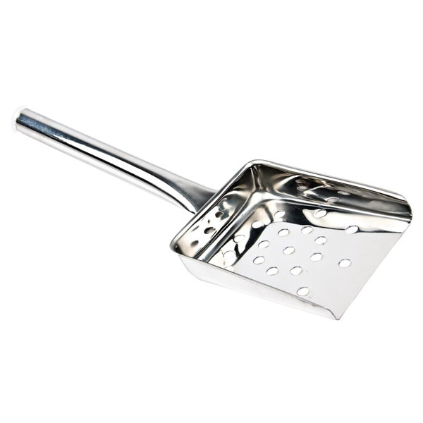 Chip Scoop  Stainless steel tubular handle